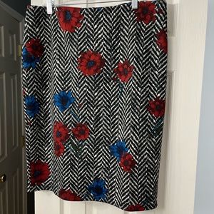 NYCC pull on multi color skirt